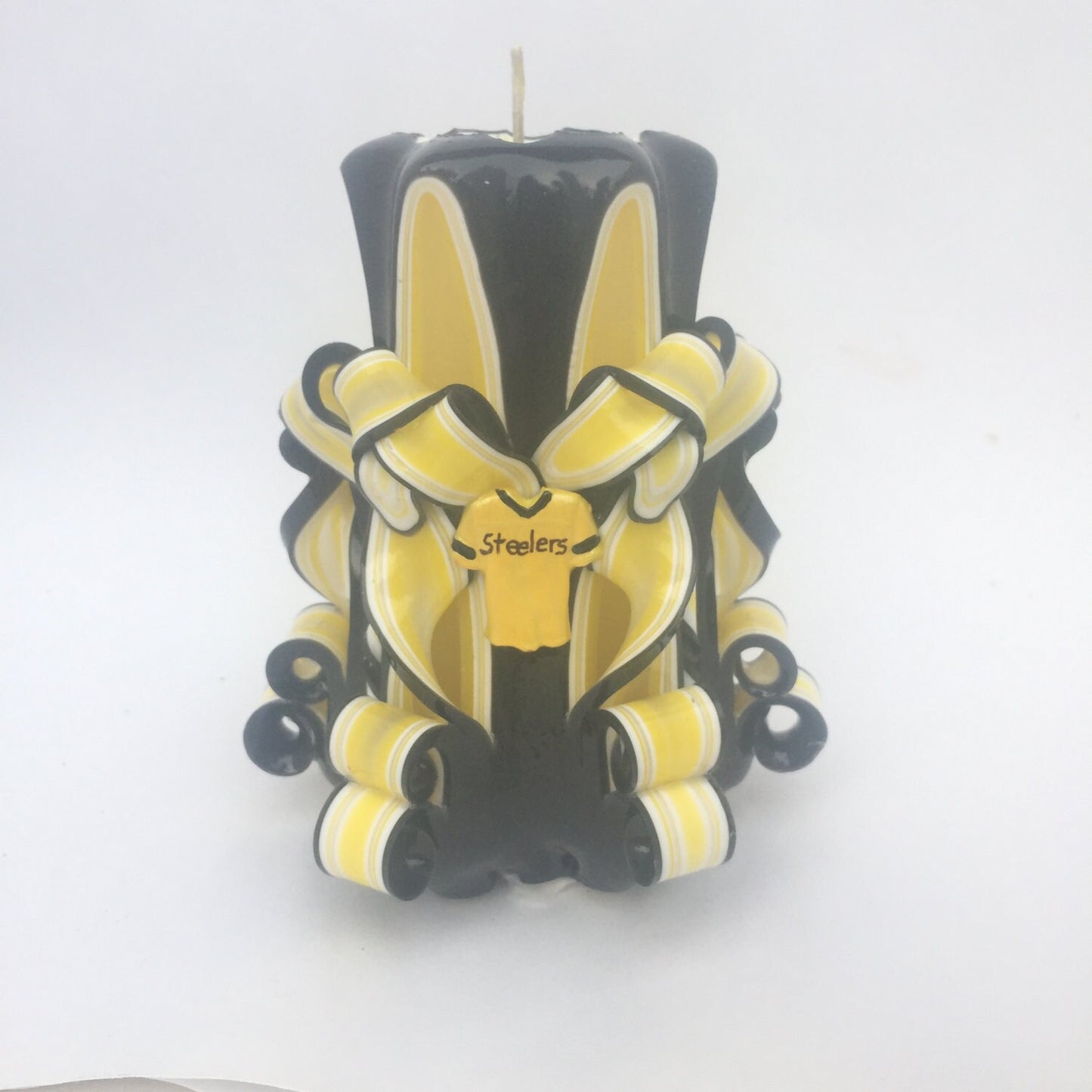 Steelers Inspired Candle Centerpiece Set
