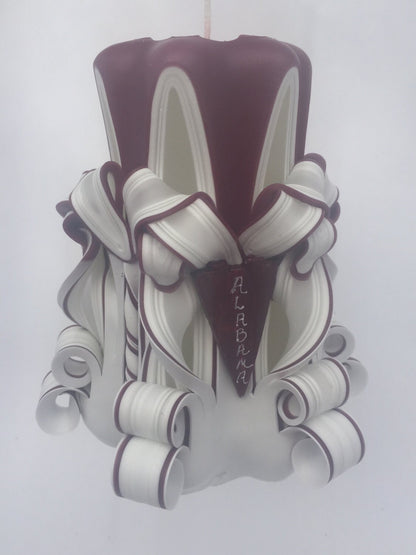 University of Alabama Crimson Tide Inspired Pillar Candle - 5 Inch