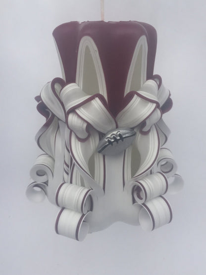 University of Alabama Crimson Tide Inspired Pillar Candle - 5 Inch