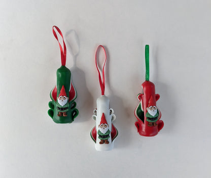 Gnome Christmas Tree Ornament Set