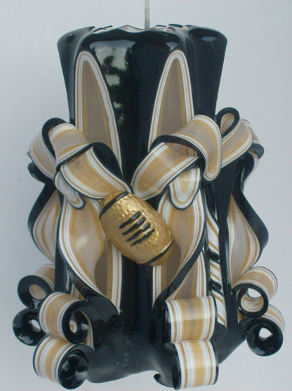 Hand-Carved Saints Candles