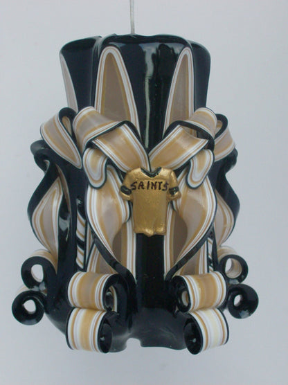 Hand-Carved Saints Candles