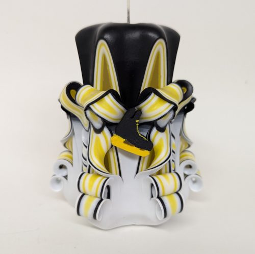 Pittsburgh Penguins Inspired Pillar Candle - Image 3